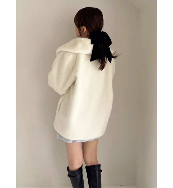 dazzlin「【20周年記念復刻！】ビットミドルミンクライクファーコート」|その他|