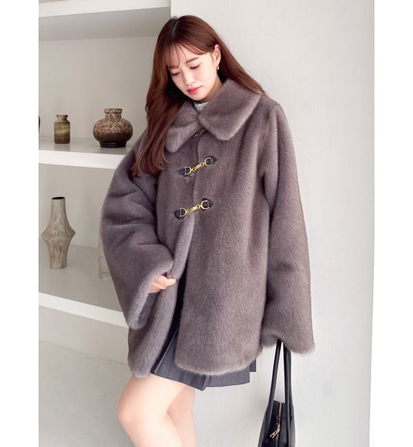 dazzlin「【20周年記念復刻！】ビットミドルミンクライクファーコート」|その他|