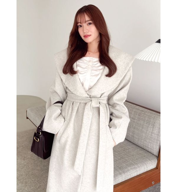 dazzlin「【久間田琳加コラボ】ビッグカラーコクーンコート」|その他|