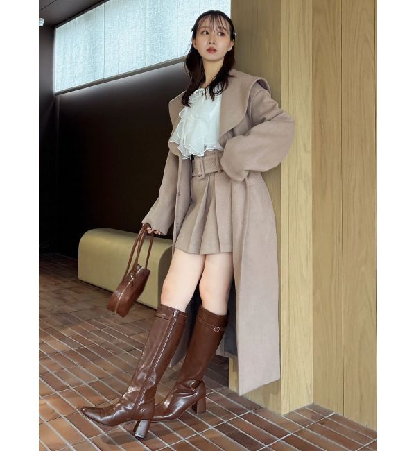 dazzlin「【久間田琳加コラボ】ビッグカラーコクーンコート」|その他|