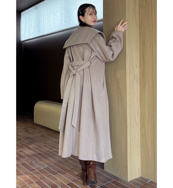 dazzlin「【久間田琳加コラボ】ビッグカラーコクーンコート」|その他|