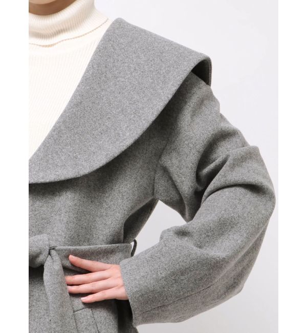 dazzlin「【久間田琳加コラボ】ビッグカラーコクーンコート」|その他|