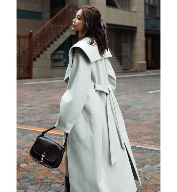 dazzlin「【久間田琳加コラボ】ビッグカラーコクーンコート」|その他|