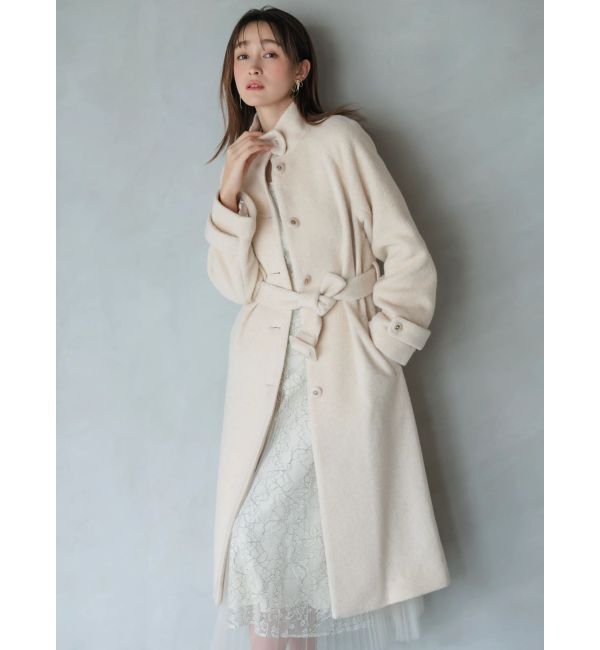 dazzlin「【藤井サチコラボ】スタンドウールライクコート」|その他|