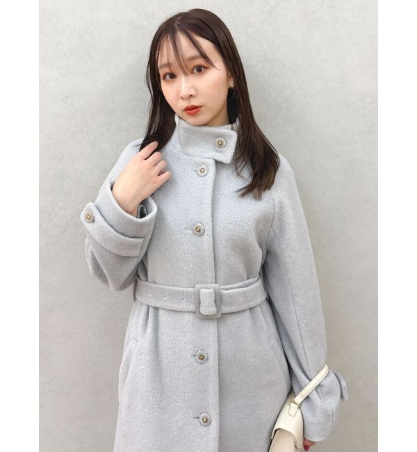 dazzlin「【藤井サチコラボ】スタンドウールライクコート」|その他|