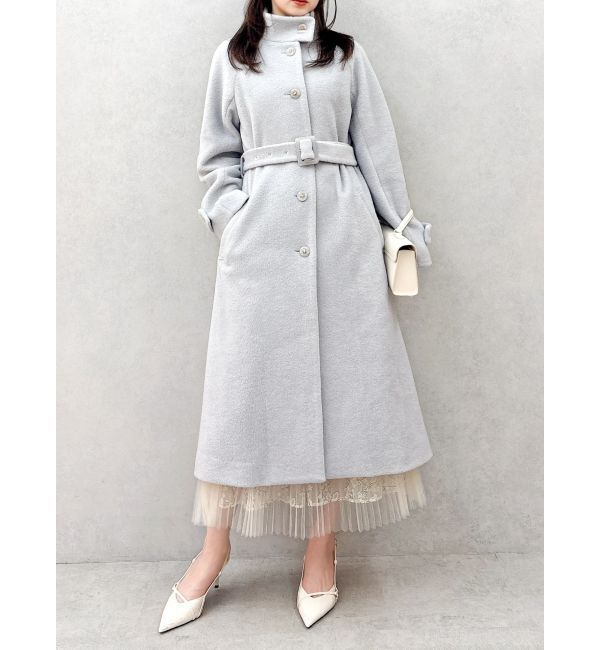 dazzlin「【藤井サチコラボ】スタンドウールライクコート」|その他|