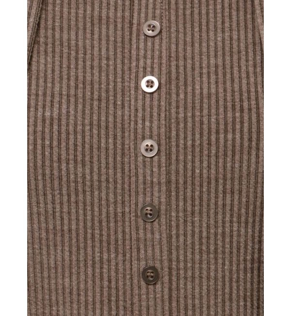 EMODA「スリムタイボタントップ」|Tシャツ・カットソー|