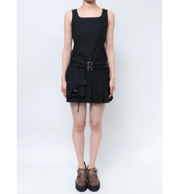 EMODA「ダブルベルトミニワンピース」|ワンピース|