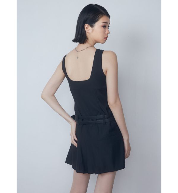 EMODA「ダブルベルトミニワンピース」|ワンピース|