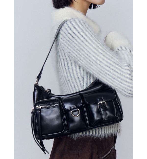 EMODA「アウトポケットショルダーバッグ」|ハンドバッグ|