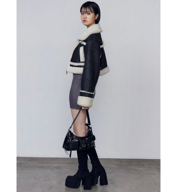 EMODA「アウトポケットショルダーバッグ」|ハンドバッグ|