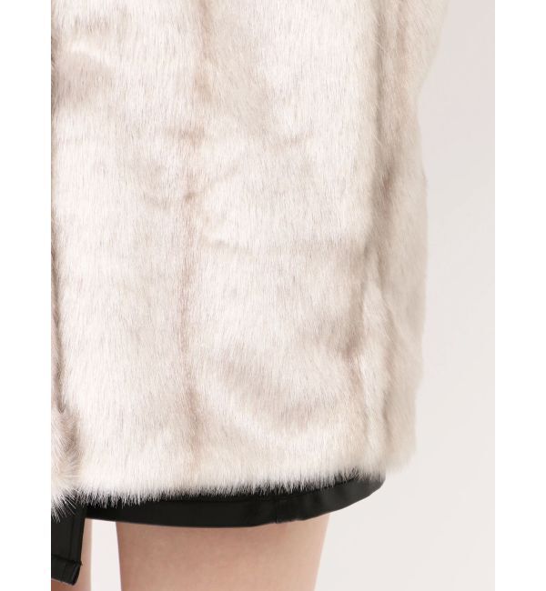 EMODA「ミディフェイクファーコート」|ダウン|