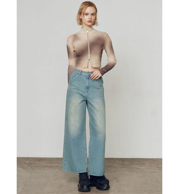 EMODA「ワイドルーズジーンズ」|デニム|