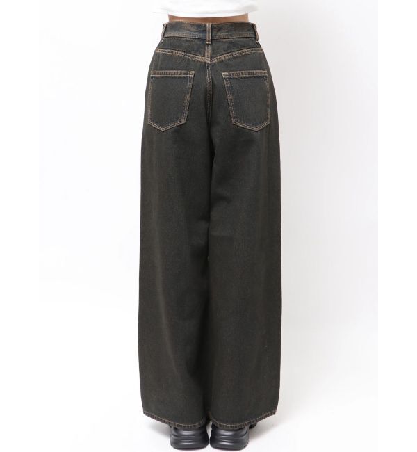 EMODA「ワイドルーズジーンズ」|デニム|