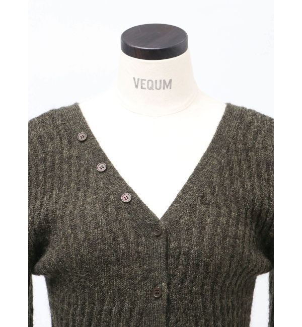 EMODA「【VEQUM】WAVING V NECK KNIT」|ニット・セーター|