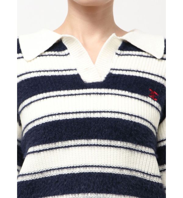 EMODA「スキッパーワイドシャギーニット」|ニット・セーター|