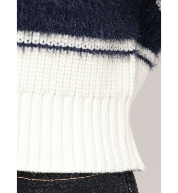 EMODA「スキッパーワイドシャギーニット」|ニット・セーター|