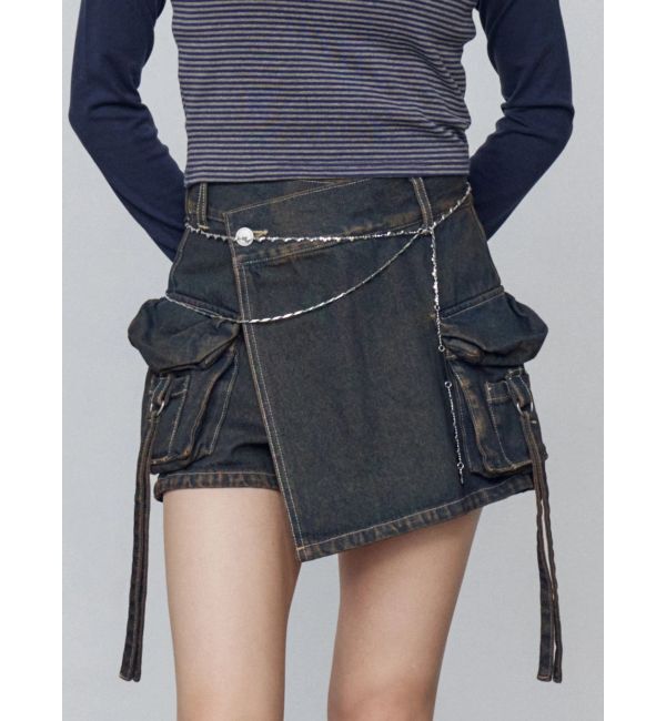 EMODA「スパークルダブルチェーンベルト」|ベルト|