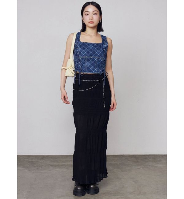 EMODA「スパークルダブルチェーンベルト」|ベルト|