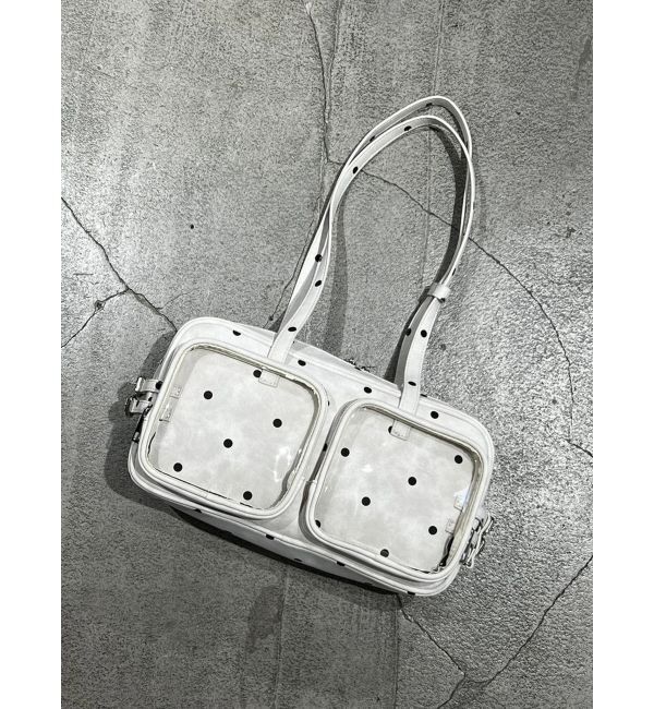 EMODA「クリアポケットショルダーバッグ」|ショルダー・メッセンジャー|ホワイト