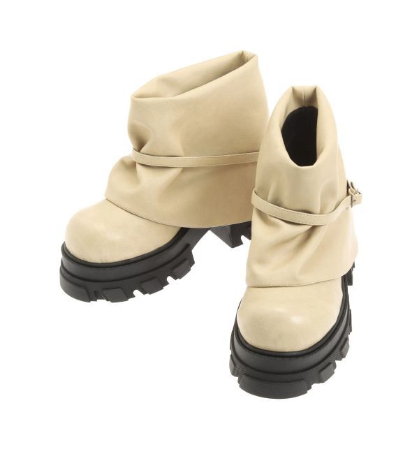 EMODA「カバールーズローブーツ」|ショートブーツ|