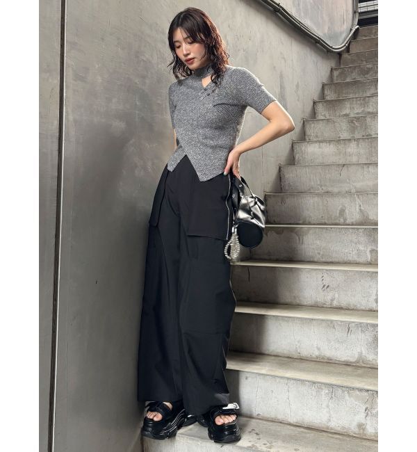 MURUA「カシュクールチャイナニット」|ニット・セーター|