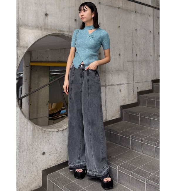 MURUA「カシュクールチャイナニット」|ニット・セーター|