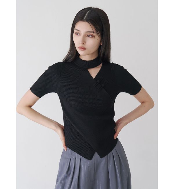 MURUA「カシュクールチャイナニット」|ニット・セーター|