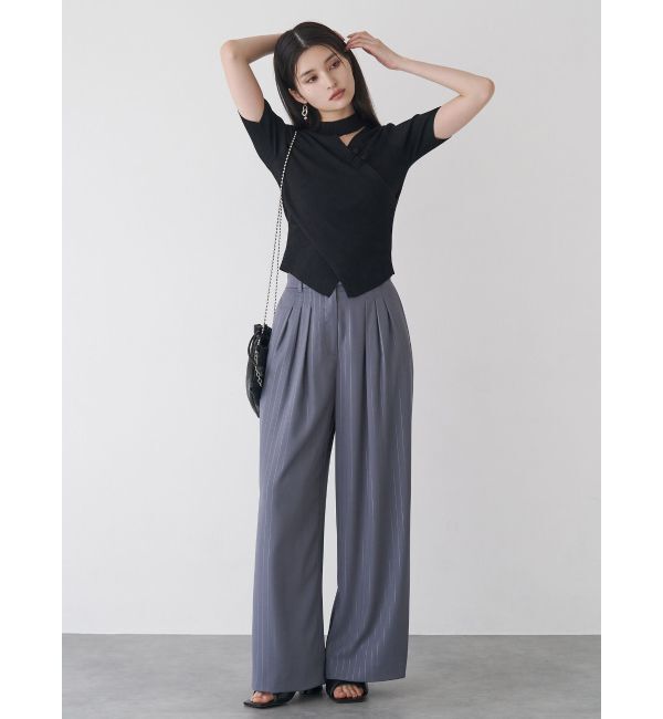 MURUA「カシュクールチャイナニット」|ニット・セーター|