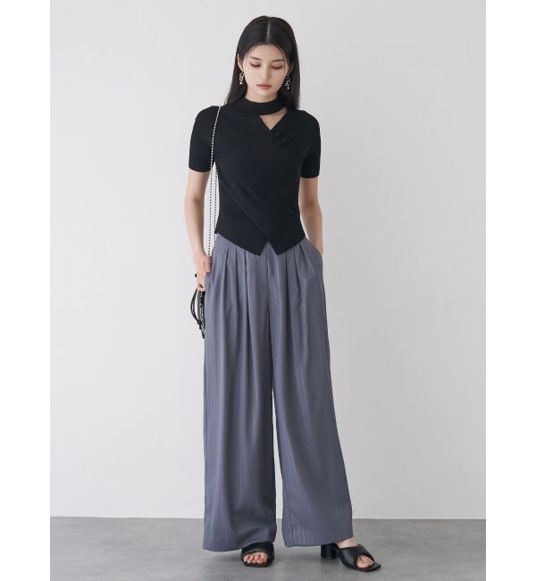 MURUA「カシュクールチャイナニット」|ニット・セーター|