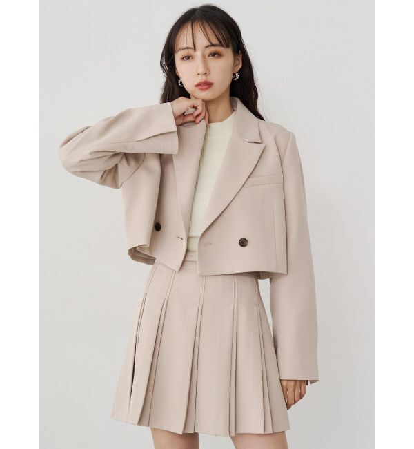 MURUA「ショートテーラードジャケット【セット販売対象】」|テーラードジャケット|