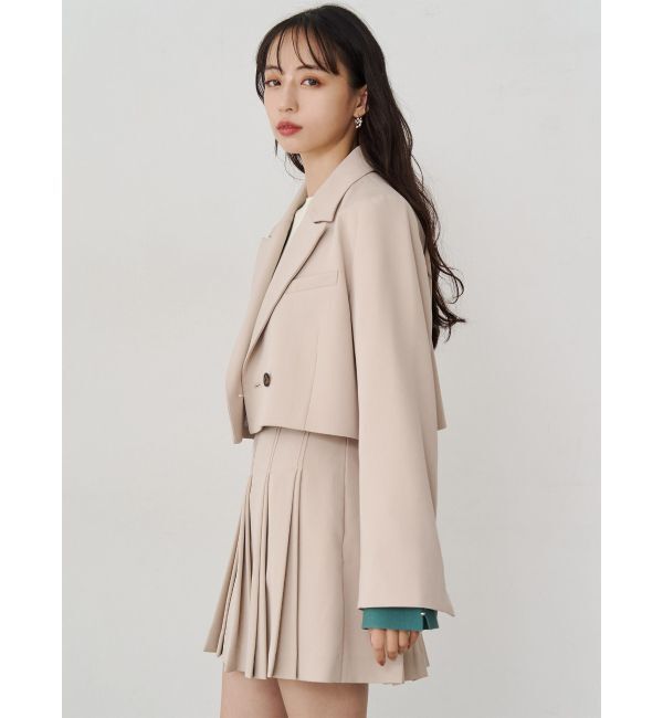 MURUA「ショートテーラードジャケット【セット販売対象】」|テーラードジャケット|