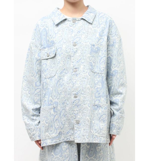 Ungrid「ペイズリーデニムカバーオール」|その他|