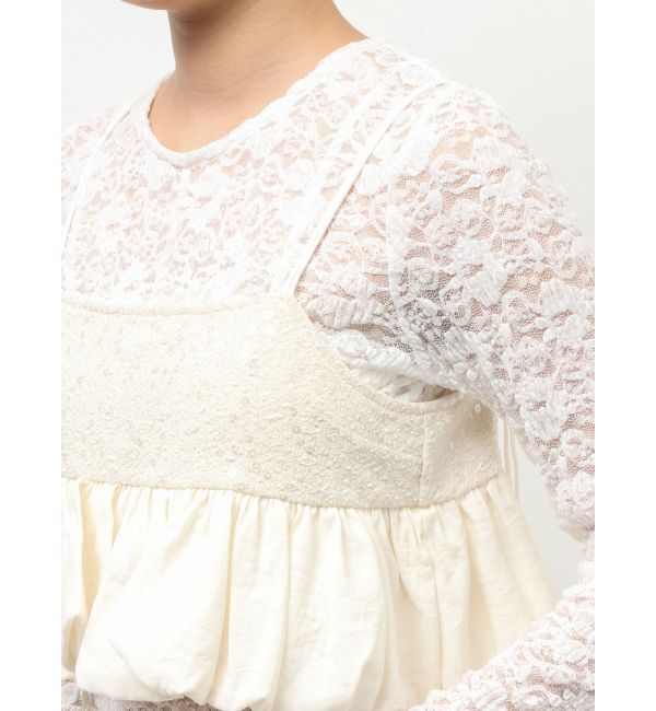 Ungrid「スパンコールバルーンビスチェ」|キャミソール|