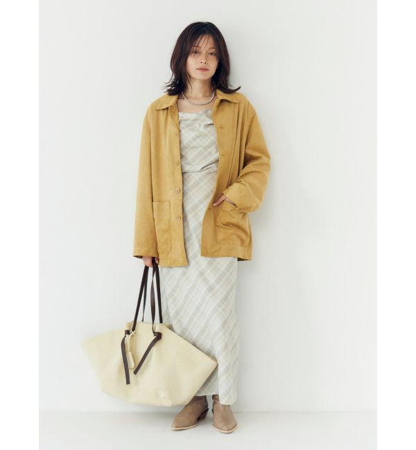 Ungrid「スウェードビッグトートバッグ」|トートバッグ|