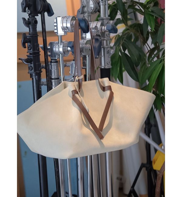 Ungrid「スウェードビッグトートバッグ」|トートバッグ|ブラウン