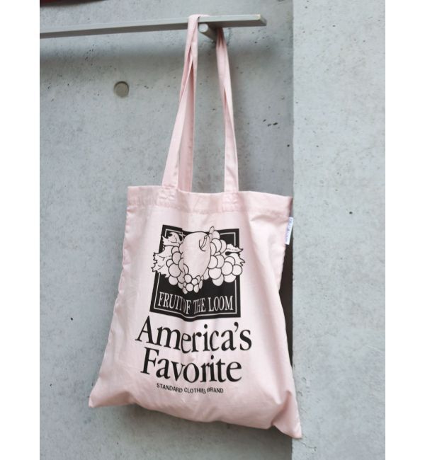 Ungrid「FRUIT OF THE LOOM別注 ロゴトートBag」|トートバッグ|