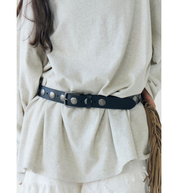 Ungrid「コンチョデザインベルト」|ベルト|