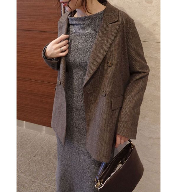 LAGUNAMOON「オフショルリブニットワンピース」|ワンピース|