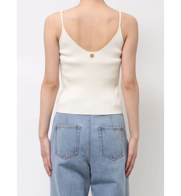 LAGUNAMOON「ボートネックニットタンク」|タンクトップ|