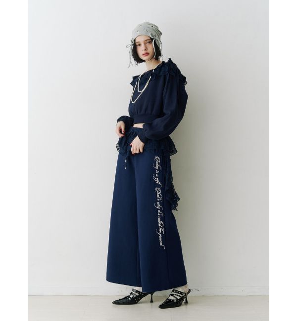 jouetie「レースドッキングスウェットパンツ【セットアップ対応】」|その他|