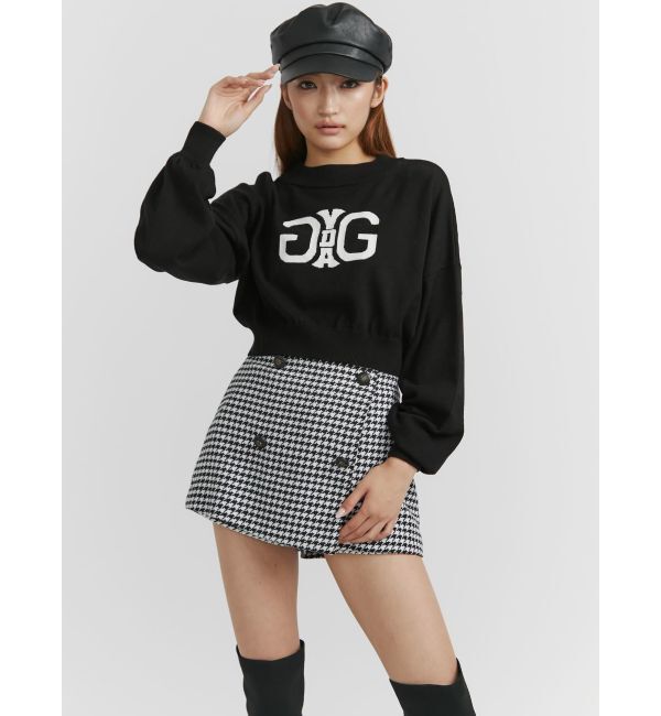 GYDA「フェイクレザーbrimキャスケット」|キャップ・キャスケット|