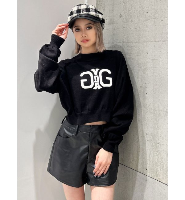 GYDA「フェイクレザーbrimキャスケット」|キャップ・キャスケット|