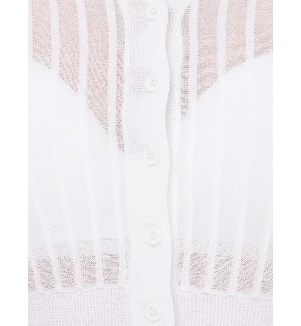 GYDA「シアーニットポロトップス」|ニット・セーター|