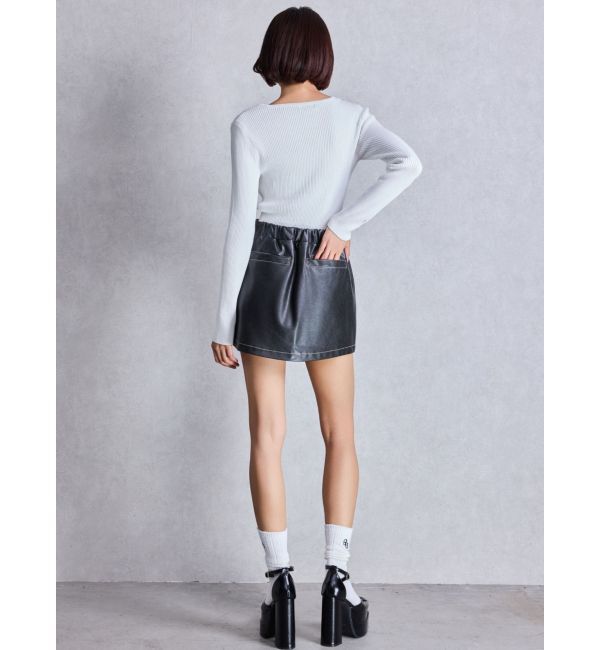 GYDA「GGアンクルストラップチャンキーヒールパンプス」|パンプス|