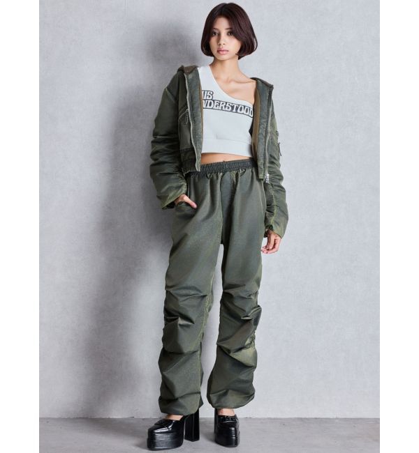 GYDA「GGアンクルストラップチャンキーヒールパンプス」|パンプス|