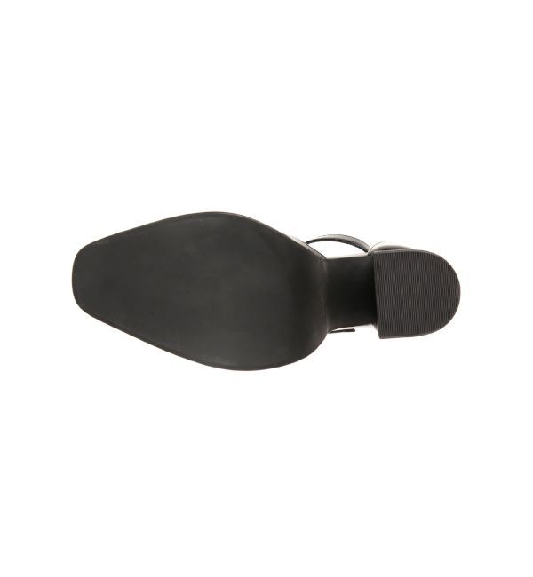 GYDA「GGアンクルストラップチャンキーヒールパンプス」|パンプス|