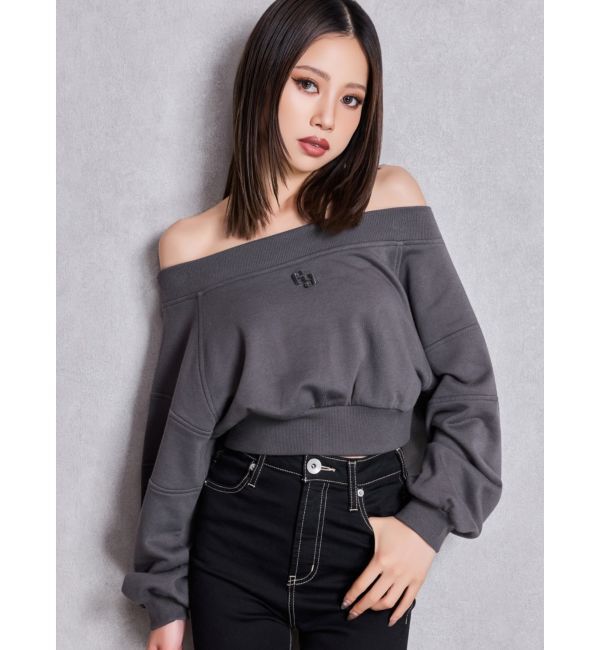 GYDA「GG short スウェットトップス」|スウェット・ジャージ|