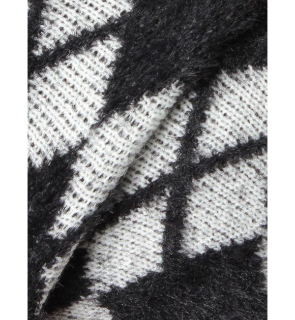 GYDA「Argyll patternミニシャギーニットカーディガン」|カーディガン|