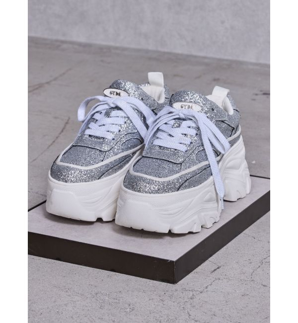 GYDA「GYDA SPARKLE PLATFORMスニーカー」|スニーカー|オフホワイト